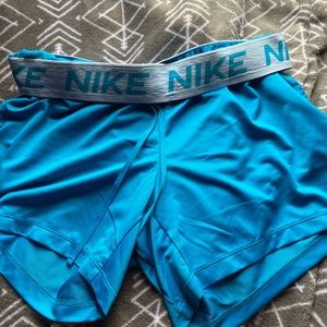 Women’s Nike dri fit training shorts